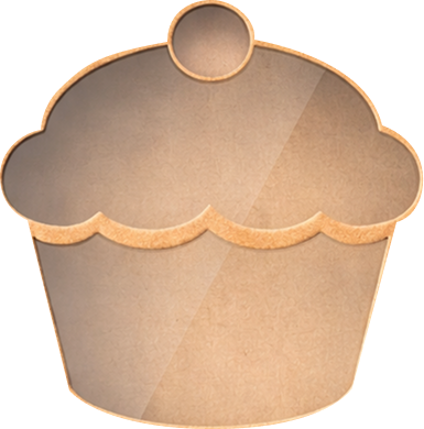 Окно в виде кекса