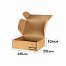 Короб самосборный с ушками 245*225*100 Бурый Е