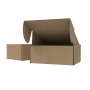 Короб самосборный с ушками 280*220*120 Бурый В