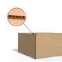 Короб самосборный с ушками 350*300*170 Бурый В