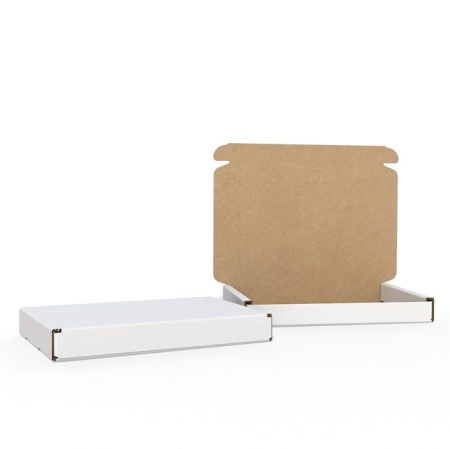 Короб самосборный с ушками 307*220*30 Белый Е