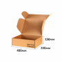 Короб самосборный с ушками 400*350*130 Бурый Е