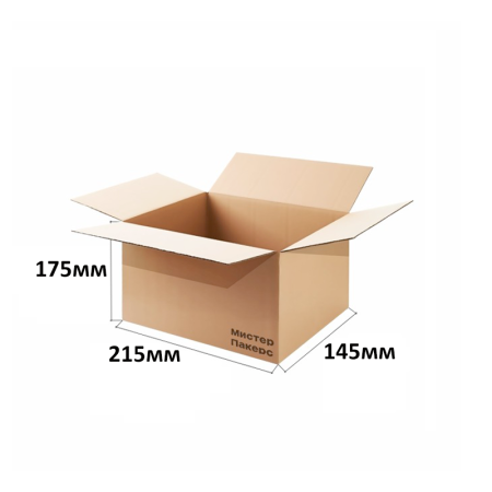 Гофрокороб 215*145*175 Бурый В