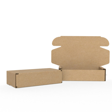 Короб самосборный с ушками 115*60*30 Бурый Е