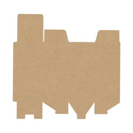 Коробка "ласточкин хвост" 125*125*310 Белый Е