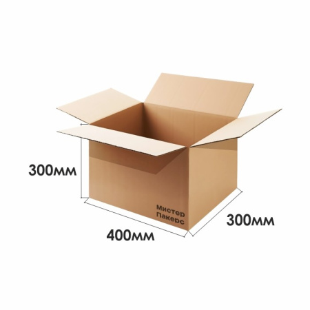 Гофрокороб 400*300*300 Бурый П