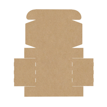 Короб самосбоный с ушками 530*400*150 Белый В