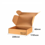 Короб самосборный с ушками 220*110*40 Бурый Е