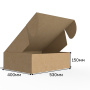 Короб самосбоный с ушками 530*400*150 Бурый В