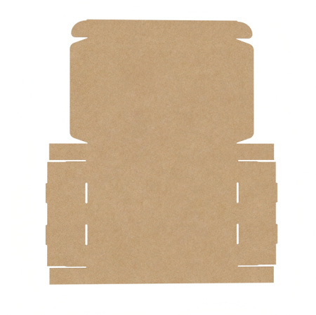 Короб самосборный с ушками 340*240*40 Бурый Е