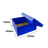 Коробка крышка-дно 250*250*120 Синий МГК