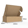 Короб самосборный с ушками 220*95*65 Бурый Е