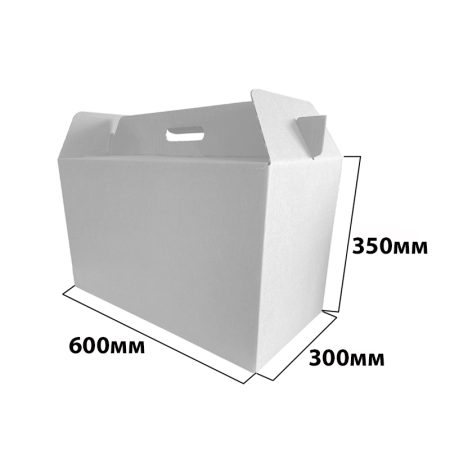 Коробка чемодан 600*300*350 Белый В