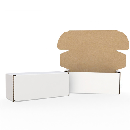 Короб самосборный с ушками 130*50*50 Белый Е