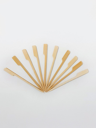 Пики бамбук 9 см "ГОЛЬФ" 100шт/уп.