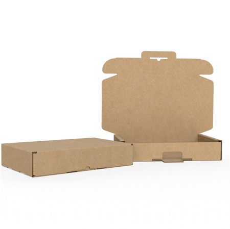 Короб самосборный с ушками 330*230*60 Бурый В