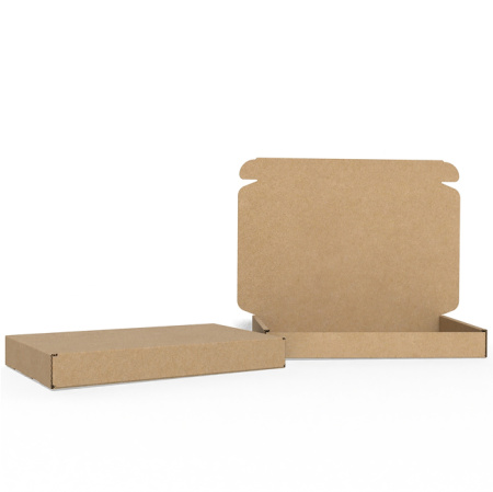 Короб самосборный с ушками 290*190*30 Бурый Е