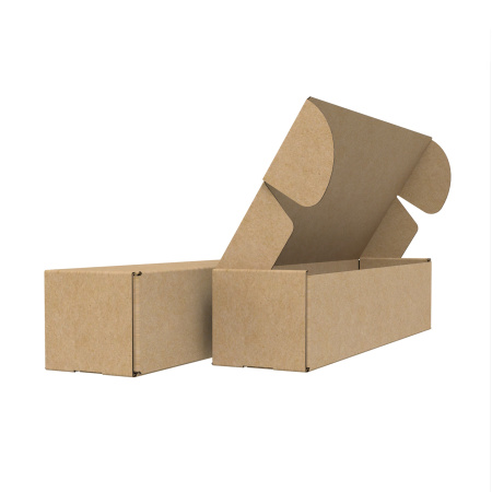 Короб самосборный с ушками 205*78*44 Бурый Е
