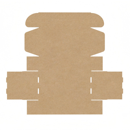 Короб самосборный с ушками 225*125*65 Белый Е