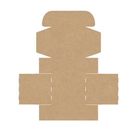 Короб самосборный с ушками 380*350*180 Белый В