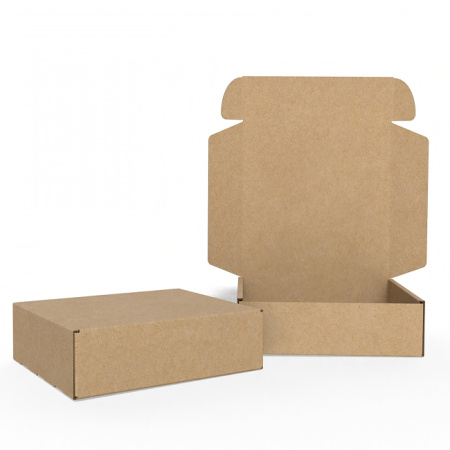 Короб самосбоный с ушками 450*400*150 Бурый В