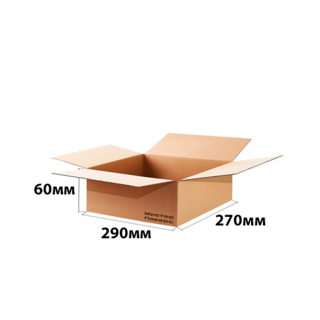 Гофрокороб 290*270*60 Бурый В