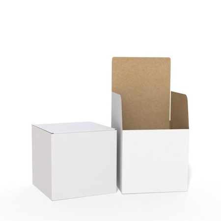 Коробка "ласточкин хвост" 390х390х370 белый В