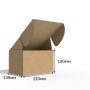 Короб самосборный с ушками 210*135*130 Бурый Е