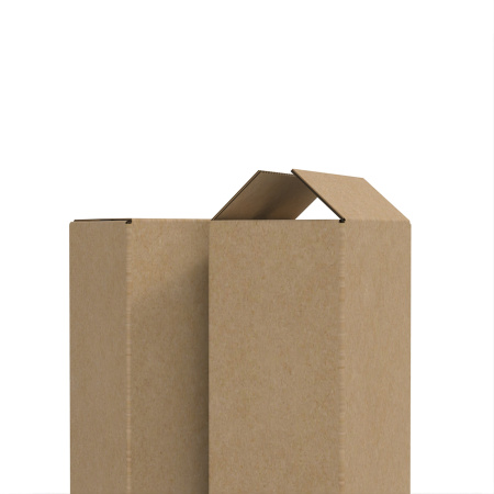 Гофрокороб 160*125*795 Бурый В