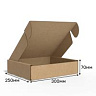 Короб самосборный с ушками 300*250*70 Бурый В