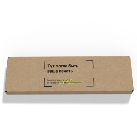 Короб самосборный с ушками 620*160*40 Бурый В