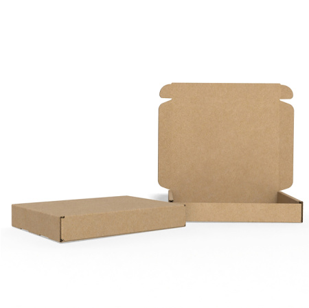 Короб самосборный с ушками 196*156*26 Бурый Е