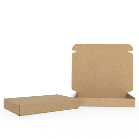 Короб самосборный с ушками 340*240*40 Бурый Е