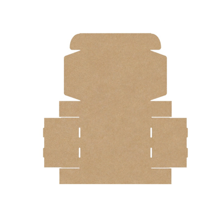 Короб самосборный с ушками 400*290*95 Белый В