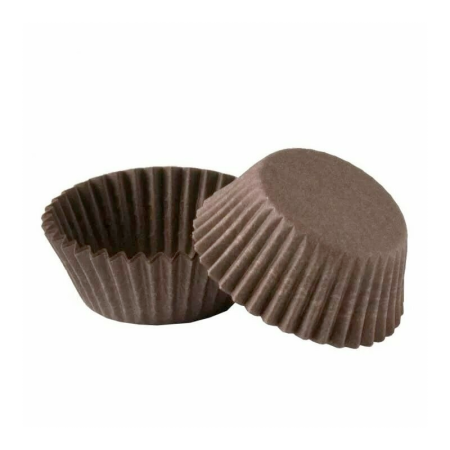 Капсула бумажная тарталетка d-50 h-30 Коричневая (40г/м2) 1000 шт.