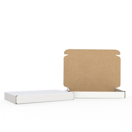 Короб самосборный с ушками 290*190*30 Белый Е