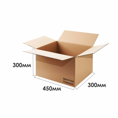 Гофрокороб 450*300*300 Бурый В