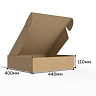 Короб самосборный с ушками 440*400*110 Бурый В