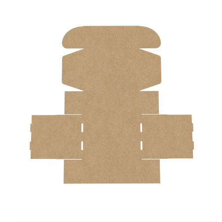 Короб самосборный с ушками 280*220*120 Бурый В