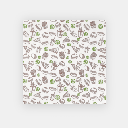 Бумага ВП оберточная 300*300 с печатью 1000 листов/уп