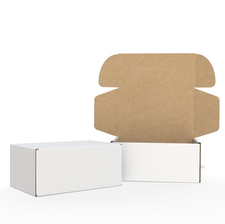 Короб самосборный с ушками 250*160*110 Белый Е