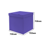 Коробка для воздушных шаров 700*700*700 Лиловый