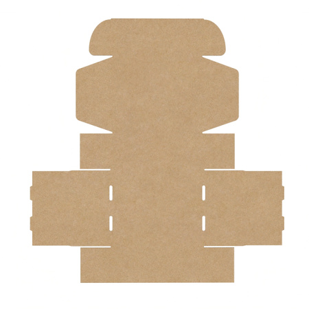 Короб самосборный с ушками 250*215*105 Белый В