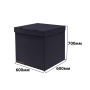 Коробка для воздушных шаров 600*600*700 Черный