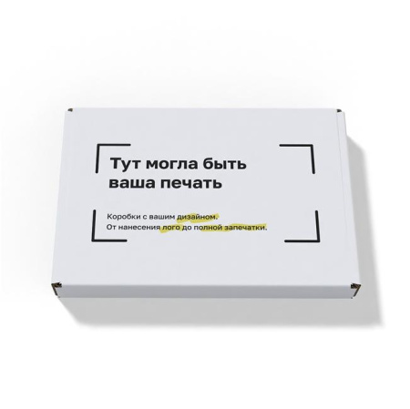 Короб самосборный с ушками 307*220*30 Белый Е