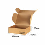 Короб самосборный с ушками 400*350*120 Бурый Е