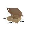 Короб самосборный с ушками 200*155*40 Бурый Е