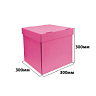 Коробка крышка-дно 300*300*300 Розовый