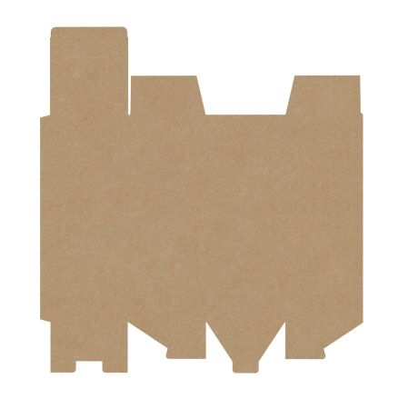 Коробка"ласточкин хвост" 150*150*400 Белый В