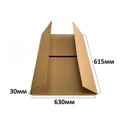 Гофрокороб распашной / под картины / оберточного типа 630*615*30 В